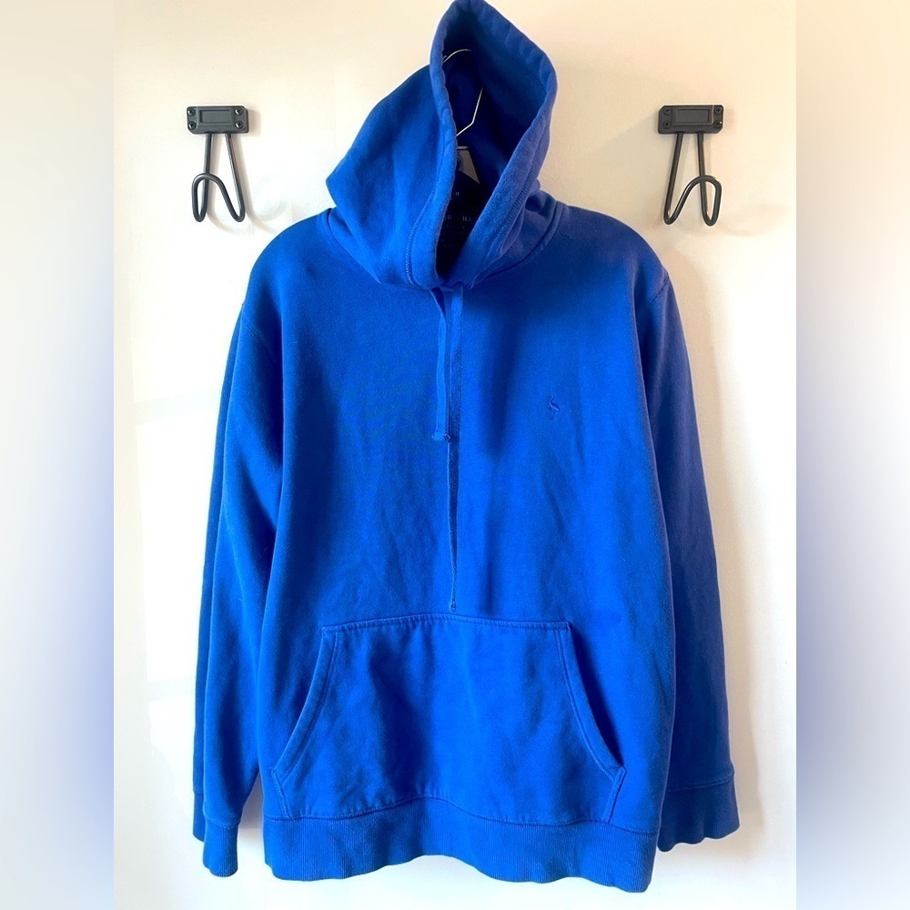 TailorByrd, XL, men’s royal blue logo embroidered soft comfortable hoodie